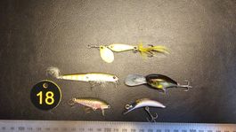 Forellen-Wobbler Set 40–63 mm (OSP, Rapala, Chubby)